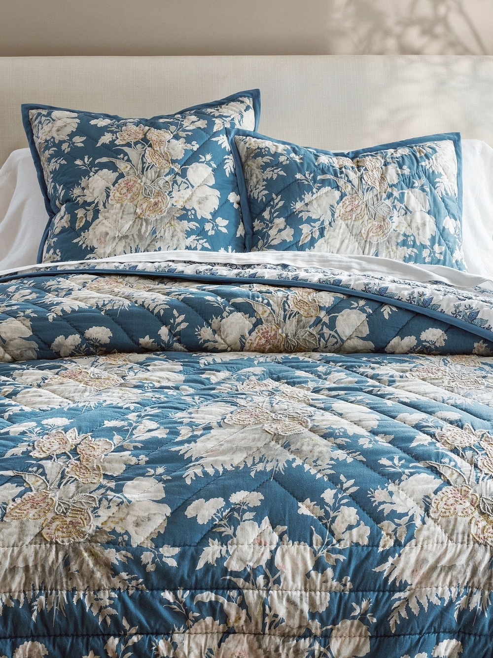 Pottery Barn Bethany Euro Sham Set Of Two